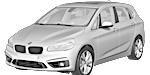 BMW F45 P372A Fault Code